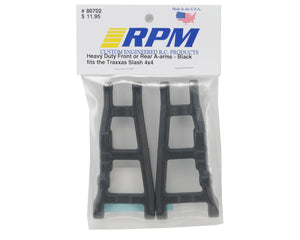 RPM Traxxas Slash 4x4 Front or Rear A-arms (Black) #RPM80702