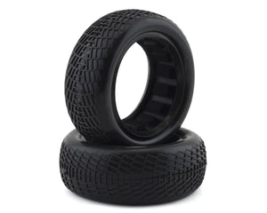 Raw Speed RC Radar 2.2" 1/10 2WD Front Buggy Tires (2) (Clay) #RWS100103CB