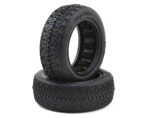 Raw Speed RC Stage Two 2.2" 1/10 2WD Front Buggy Tires (2) (Clay) #RWS160304CB