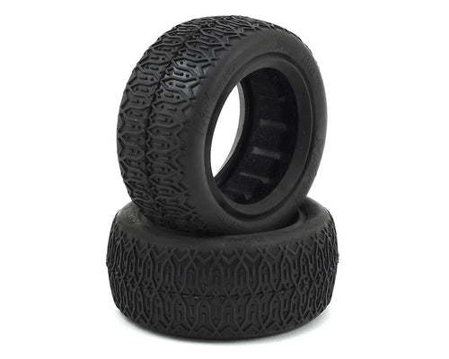 Raw Speed RC Stage Two Front 4WD Buggy Tires (2) (Soft - Long Wear)  #RWS160703SLB
