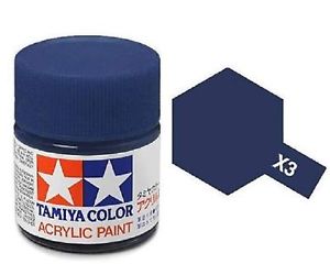 Tamiya X-3 Royal Blue Acrylic Paint 10ml #81503