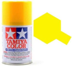 86006 | Tamiya PS-6 Yellow Polycarbanate Spray Paint 100ml