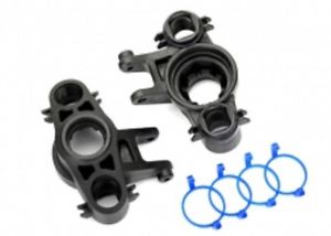 Traxxas E-Revo VXL 2.0 Left & Right Axle Carrier Set w/ Dust Boots Retainers