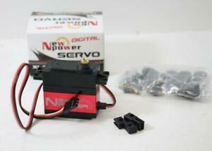 NEO POWER SERVO, HIGH TALK, METAL GEAR, BALL BEARING, 15 KG/.15 SEC, 6V