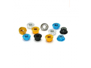 Embossing Flange Nut M5(DTLN01017) COLOURED