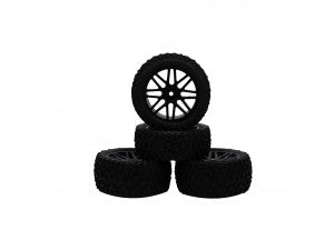 1/10 Off-road V Line Wheel Set OutDia：87mm Front Wheel Width:37mm Rear Wheel Width:43mm(DTHW00002)