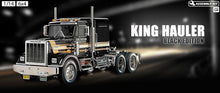 Tamiya 1/14 King Hauler Scaled Tractor Truck Kit - Black Edition