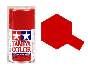 Tamiya TS-18 Metallic Red Lacquer Spray Paint 100ml