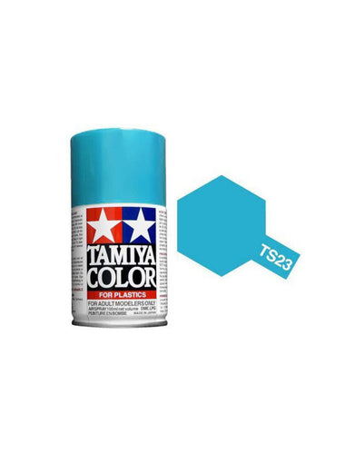 Tamiya TS-23 Light Blue Lacquer Spray Paint 100ml #T85023
