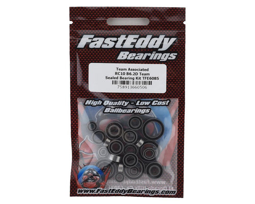 FastEddy Associated RC10 B6.2D Team Sealed Bearing Kit #TFE6085