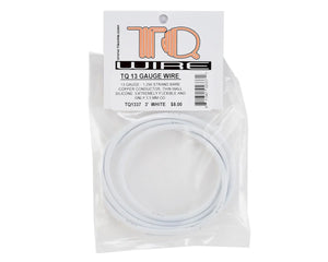 TQ Wire 13AWG Wire (White) (3') #TQW1337