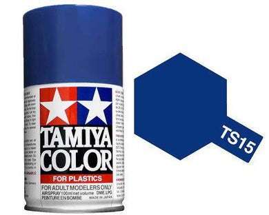 Tamiya TS-15 Blue Lacquer Spray Paint 100ml #T85015