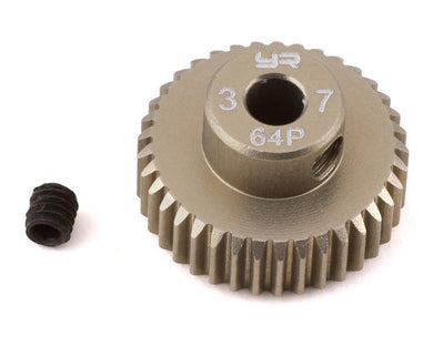 ALUMINUM 7075 HARD COATED MOTOR GEAR/PINIONS 64P 37T #MG-64037