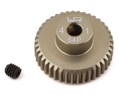 ALUMINUM 7075 HARD COATED MOTOR GEAR/PINIONS 64P 41T #MG-64041