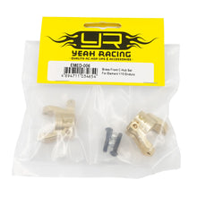 YEAH RACING BRASS FRONT C-HUB SET FOR ELEMENT 1/10 ENDURO #EMED-006