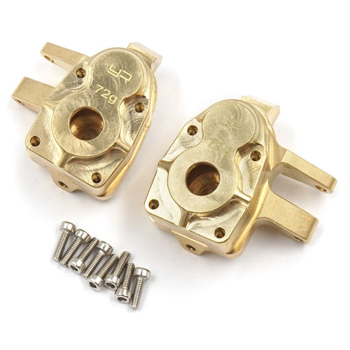 72G BRASS STEERING KNUCKLES 2PCS FOR AXIAL CAPRA SCX0 III #AXSC-020
