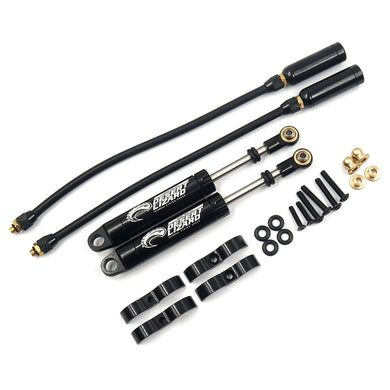 100MM DESERT LIZARD PIGGYBACK INTERNAL SPRING DAMPER BLACK #DDP-100BK