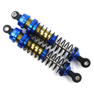 ALUMINUM TR-XB 90MM BIG BORE SHOCKS FOR TRAXXAS 1/10 SLASH STAMPEDE BANDIT ARRMA RC BLUE #TRSL-016BU