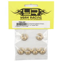 BRASS SPRING RETAINER V2 6PCS FOR TRAXXAS TRX-6 #TRX4-087