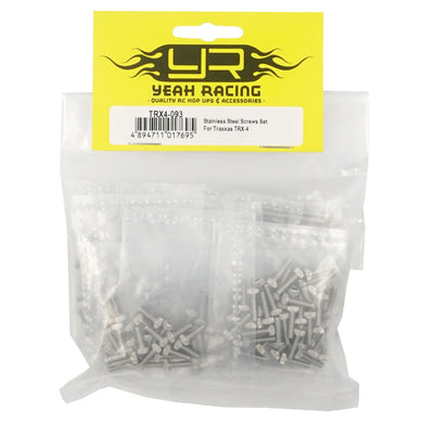 STAINLESS STEEL SCREWS SET FOR TRAXXAS TRX-4 #TRX4-093