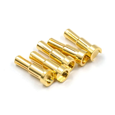 YEAH RACING 4MM/5MM BULLET CONNECTORS 5PCS #WPT-0152