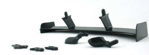 Yeah Racing Touring Rear Wing set 183mm for 1/10 RC Black #YA-0324