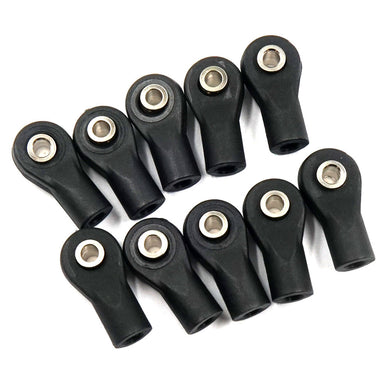 M4 THREAD PLASTIC ROD ENDS (M3 BALL) 10PCS #YA-0637