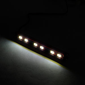 1/10 ALUMINUM WHITE SUPER BRIGHT LED LIGHT BAR 85MM BLACK FOR RC TRUCK CRAWLER #YA-0692