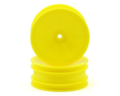 Yokomo 12mm Hex 2WD Front Buggy Wheels (Yellow) (2) (YZ-2/B-MAX2)