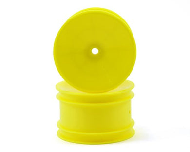 Yokomo 12mm Hex 1/10 Rear Buggy Wheels (Yellow) (2) (YZ-2/YZ-4/B-MAX) #YOKB4-827A