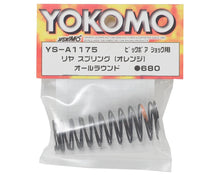 Yokomo Big Bore Rear Shock Spring Set (Orange) #YOKYS-A1175