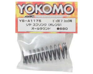 Yokomo Big Bore Rear Shock Spring Set (Orange) #YOKYS-A1175