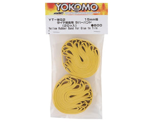 Yokomo 15mm Tire Gluing Bands (20) #YOKYT-WG2