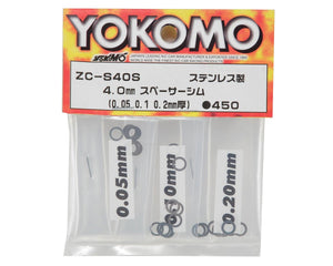Yokomo 4mm Spacer Shim Set #YOKZC-S40S