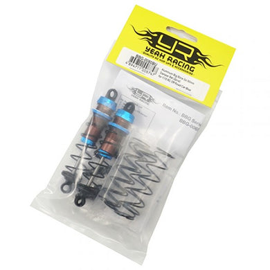 Yeah Racing Aluminum Big Bore Go 80mm Damper Set 2pcs for 1/10 RC Offroad Buggy Blue #BBG-0080BU