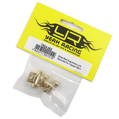 BRASS REAR SUSPENSION LINK MOUNT SET FOR TRAXXAS TRX-4 TRX-6 #TRX4-062