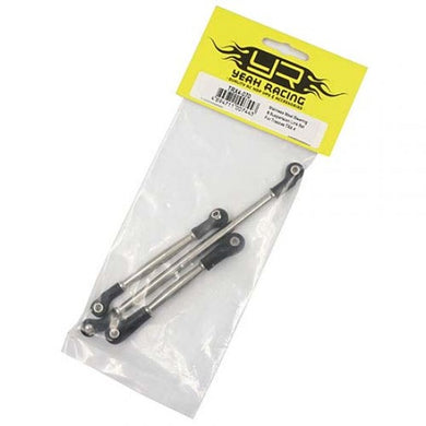 YEAH RACING STAINLESS STEEL STEERING & SUSPENSION LINK SET FOR TRAXXAS TRX-4 TRX-6 #TRX4-070