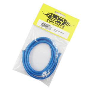 YEAH RACING 12AWG TRANSPARENT WIRE 1M BLUE #WPT-0137BU
