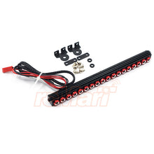 1/10 ALUMINUM WHITE LED LIGHT BAR BLACK FOR CRAWLER 'G6 CERTIFIED' #YA-0507