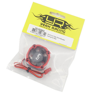 ALUMINUM CASE TORNADO 30MM BOOSTER FAN RED #YA-0576RD