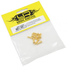 Yeah Racing 12.9 Grade Stainless Steel 24K Gold Coated Screw 3x10mm Hex Socket Button Head Screw 10pcs #SHP-310GD