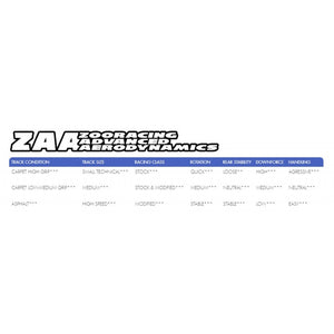 ZOORACING BAYBEE 190MM TOURING CAR BODY #ZOO-ZR-0009-7
